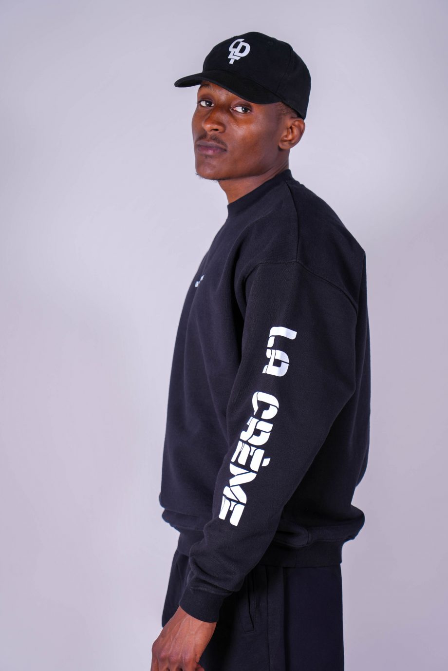 SWEAT-SHIRT BLACK LOVER